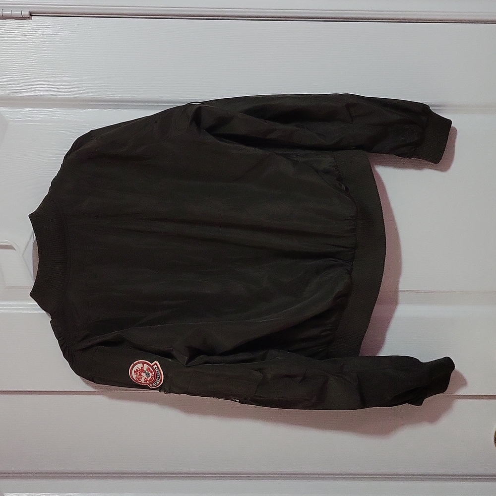 Patch work bomber jacket - Picture 7 of 8
